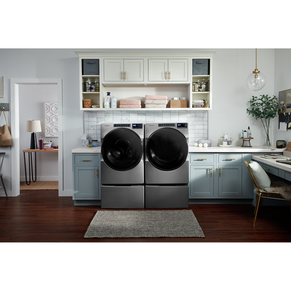 Whirlpool® 5.2 Cu. Ft. I.E.C. Front Load Washer with Quick Wash Cycle WFW5605MC