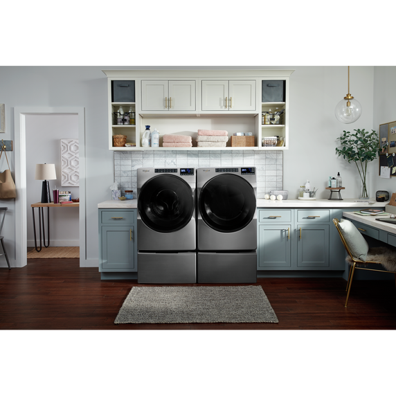 Whirlpool® 5.2 Cu. Ft. Front Load Washer with Quick Wash Cycle WFW5605MC