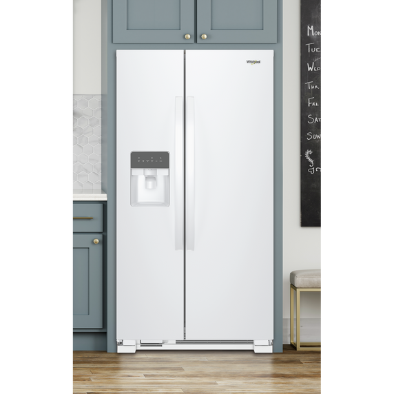 Whirlpool® 36-inch Wide Side-by-Side Refrigerator - 25 cu. ft. WRS335SDHW