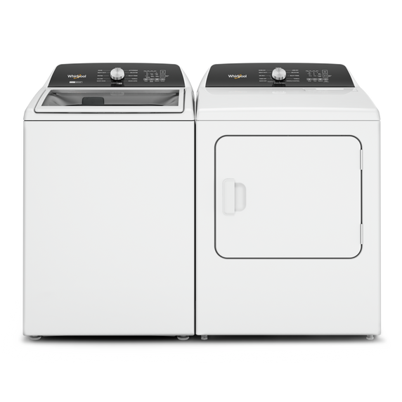 Whirlpool® 5.4–4.8 Cu. Ft. Top Load Washer with 2 in 1 Removable Agitator WTW5057LW