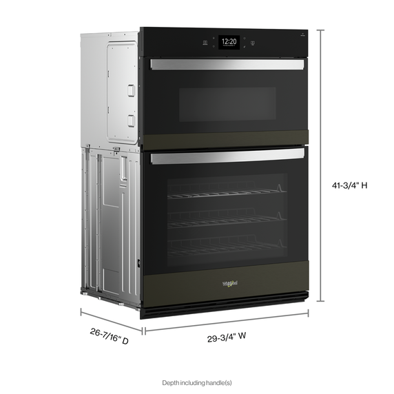 Whirlpool® 5.0 Cu. Ft. Wall Oven Microwave Combo with Air Fry WOEC7030PV