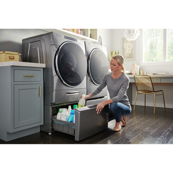 Whirlpool® 5.8 cu. ft. Smart Front Load Washer with Load & Go™ XL Plus Dispenser WFW9620HC