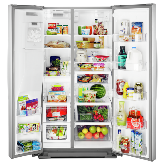 Whirlpool® 36-inch Wide Side-by-Side Refrigerator - 28 cu. ft. WRS588FIHZ