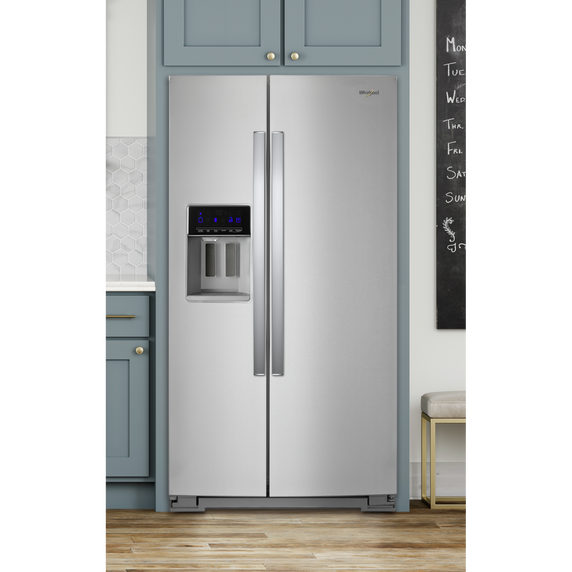 Whirlpool® 36-inch Wide Side-by-Side Refrigerator - 28 cu. ft. WRS588FIHZ