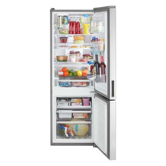 Whirlpool® 24-inch Wide Bottom-Freezer Refrigerator - 12.9 cu. ft. WRB543CMJZ