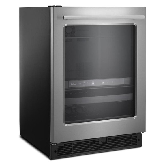 Whirlpool® 24-inch Wide Undercounter Beverage Center with Towel Bar Handle- 5.2 cu. ft. WUB35X24HZ