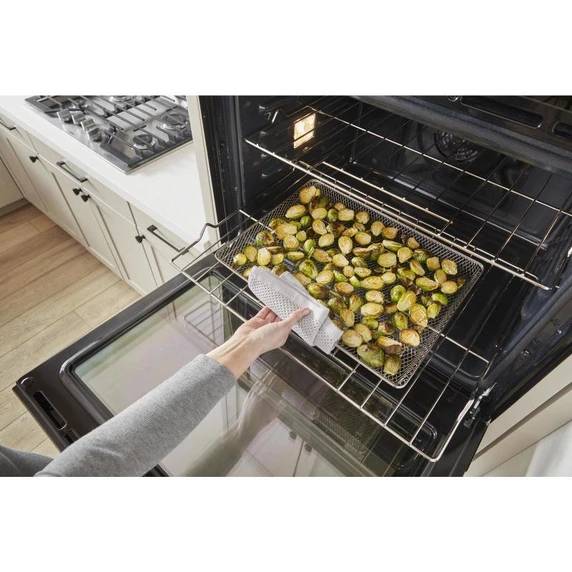 Whirlpool® 5.7 Total Cu. Ft. Combo Wall Oven with Air Fry When Connected WOEC5027LZ