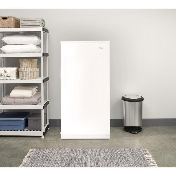 Whirlpool® 16 cu. ft. Upright Freezer with Electronic Temperature Controls WZF34X16DW