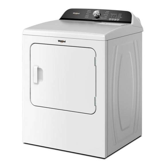 7.0 Cu. Ft. Whirlpool® Top Load Electric Dryer with Moisture Sensor YWED6150PW