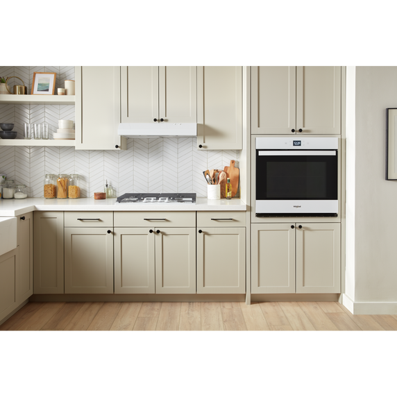 Whirlpool® 5.0 Cu. Ft. Single Wall Oven with Air Fry When Connected WOES5030LW