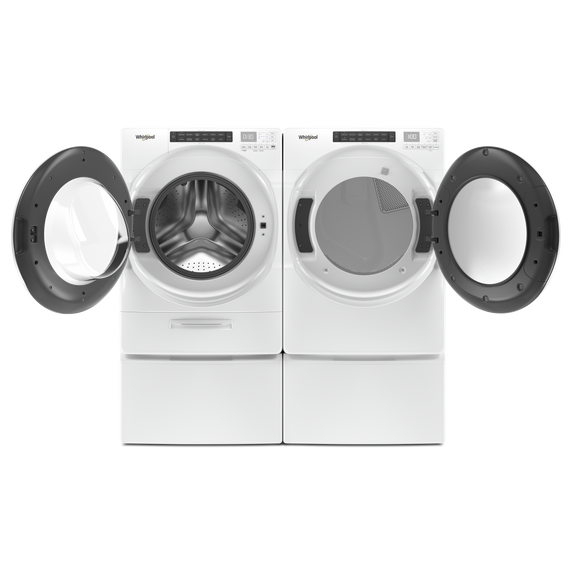 Whirlpool® 7.4 cu.ft Front Load Electric Dryer with Intiutitive Touch Controls, Advanced Moisture Sensing YWED5620HW