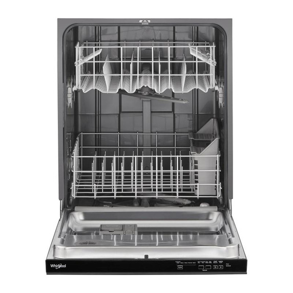Whirlpool® Quiet Dishwasher with Boost Cycle and Pocket Handle WDP540HAMB
