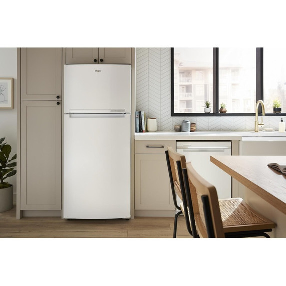 Whirlpool® 28-inch Wide Top-Freezer Refrigerator - 16.6 Cu. Ft. WRTX5328PW
