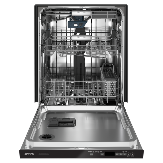 Maytag® Top control dishwasher with Third Level Rack and Dual Power Filtration MDB9959SKZ