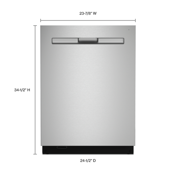 Maytag® Top control dishwasher with Third Level Rack and Dual Power Filtration MDB9959SKZ