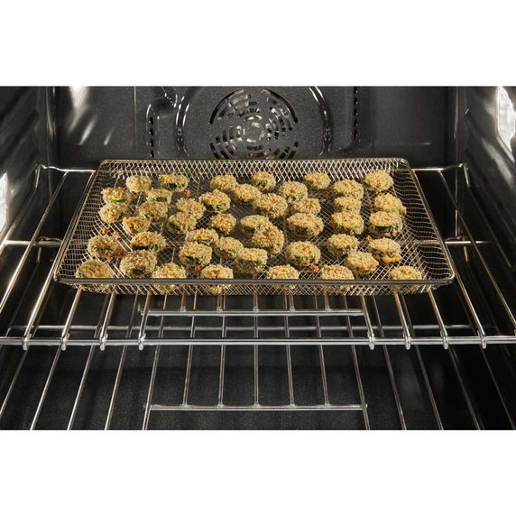 Maytag® 27-inch Single Wall Oven with Air Fry and Basket - 4.3 cu. ft. MOES6027LZ