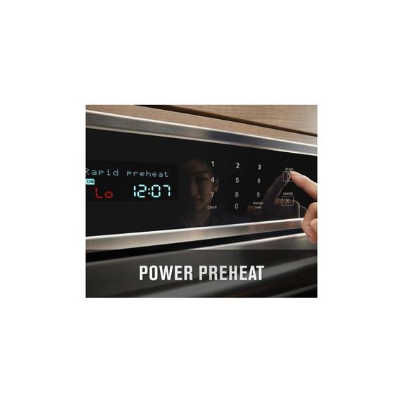 Maytag® 27-inch Single Wall Oven with Air Fry and Basket - 4.3 cu. ft. MOES6027LZ