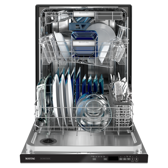 Maytag® Top control dishwasher with Third Level Rack and Dual Power Filtration MDB9979SKZ