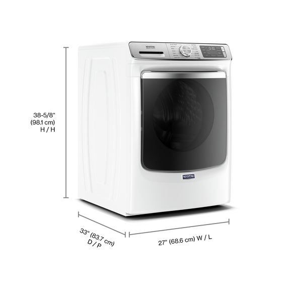 Maytag® Smart Front Load Washer with Extra Power and 24-Hr Fresh Hold® option - 5.8 cu. ft. MHW8630HW