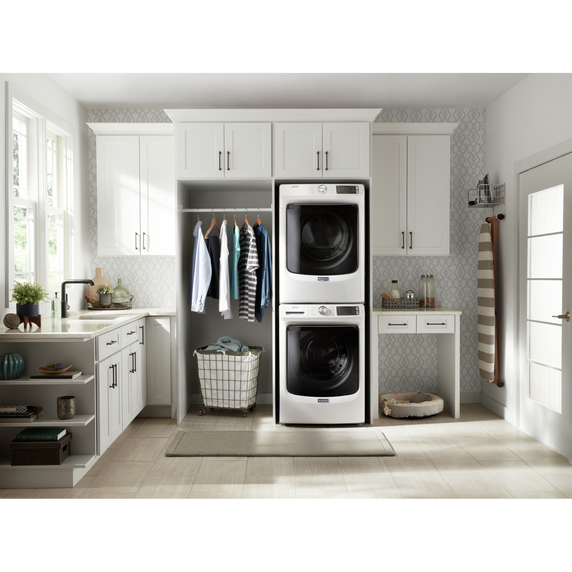 Maytag® Front Load Electric Dryer with Extra Power and Quick Dry cycle - 7.3 cu. ft. YMED5630HW