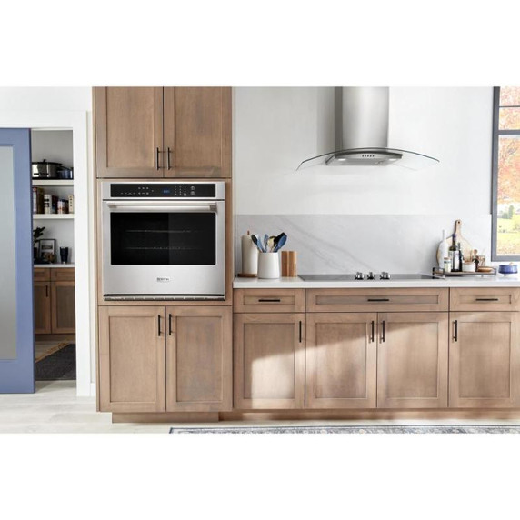 Maytag® 30-inch Single Wall Oven with Air Fry and Basket - 5.0 cu. ft. MOES6030LZ