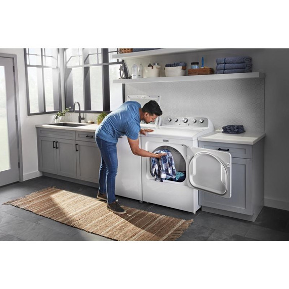 Maytag® Top Load Electric Dryer with Steam-Enhanced Cycles - 7.0 cu. ft. YMED5430MW