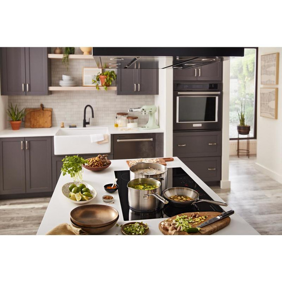 Kitchenaid® 36" Island-Mount, 3-Speed Canopy Hood KVIB606DBS Kitchenaid® 36" Island-Mount, 3-Speed Canopy Hood KVIB606DBS