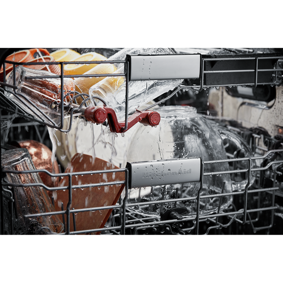 Kitchenaid® 44 dBA Dishwasher in PrintShield™ Finish with FreeFlex™ Third Rack KDFM404KPS