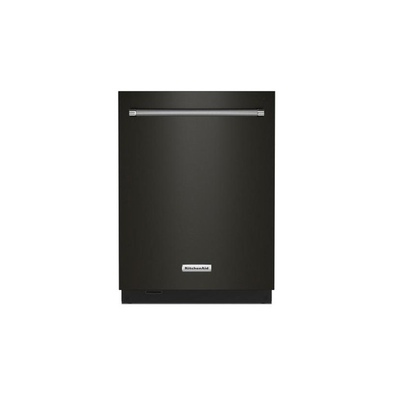 Kitchenaid® 44 dBA Dishwasher with 360° Max Jets™ Third Rack and LED Interior Lighting KDTM804KBS