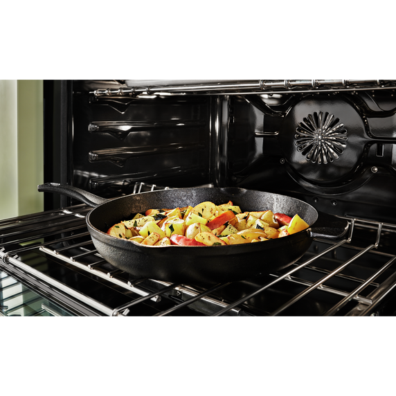 KitchenAid® 48'' Smart Commercial-Style Gas Range with Griddle KFGC558JPA