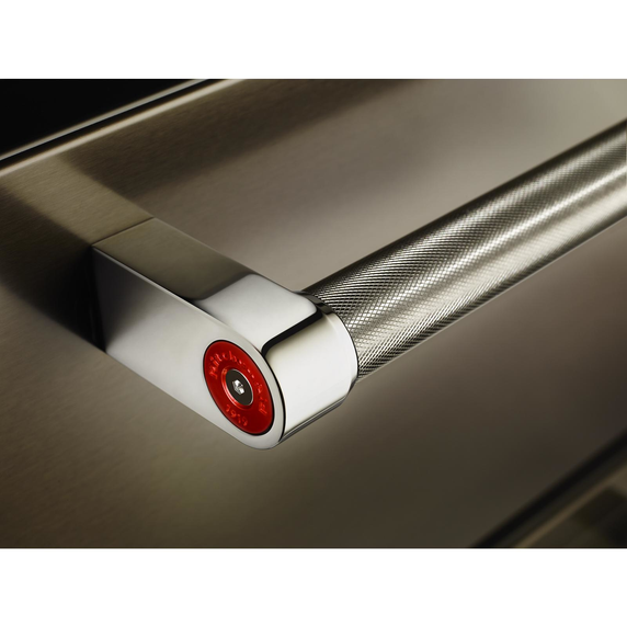 Kitchenaid® 25.8 Cu. Ft. 36" Multi-Door Freestanding Refrigerator with Platinum Interior Design and PrintShield™ Finish KRMF706EBS