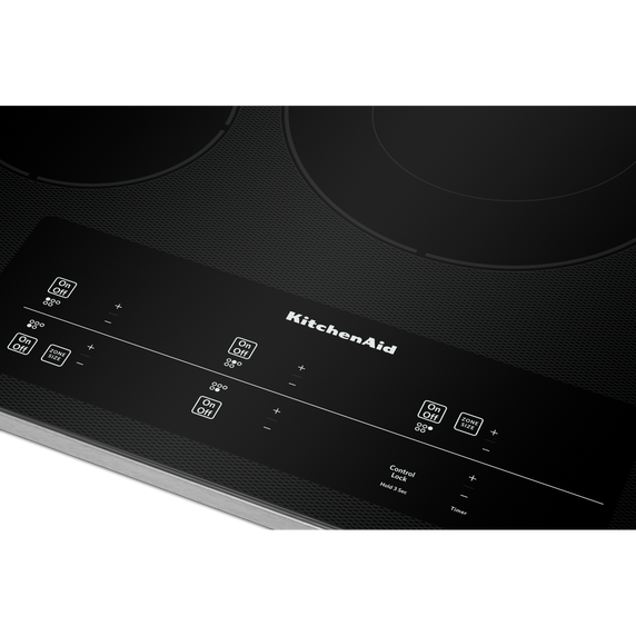 Kitchenaid® 30 Electric Cooktop with 5 Elements and Touch-Activated Controls KCES950KSS