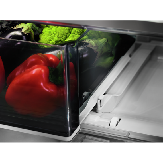 Kitchenaid® 25.8 Cu. Ft. 36" Multi-Door Freestanding Refrigerator with Platinum Interior Design KRMF706ESS