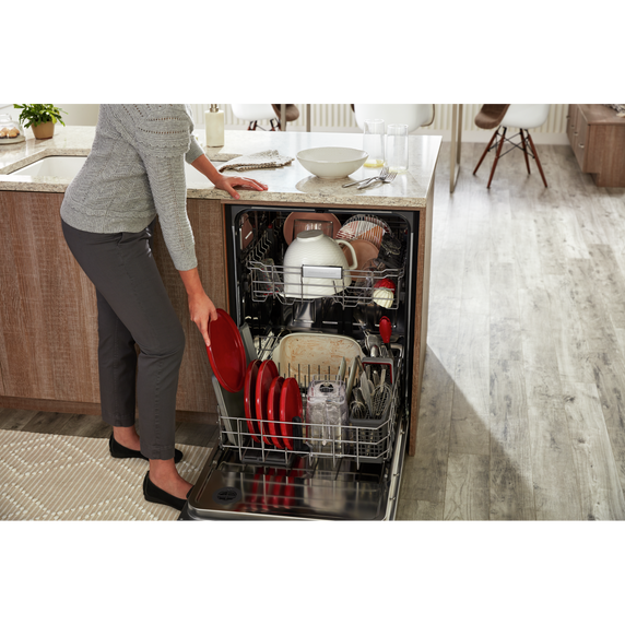 Kitchenaid® 47 dBA Two-Rack Dishwasher with ProWash™ Cycle KDFE104KWH