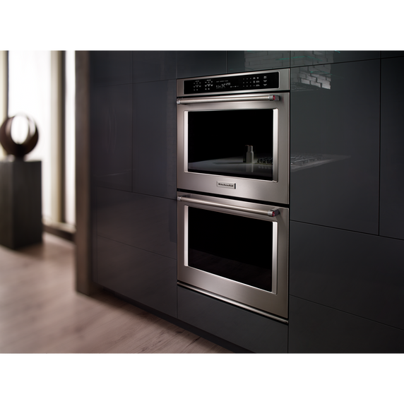 Kitchenaid® 30 Double Wall Oven with Even-Heat™ True Convection KODE500ESS