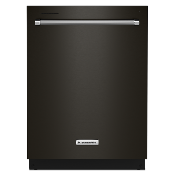 Kitchenaid® 39 dBA Dishwasher in PrintShield™ Finish with Third Level Utensil Rack KDTE204KBS