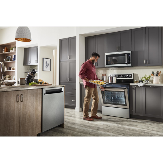 Kitchenaid® 44 dBA Dishwasher with FreeFlex™ Third Rack and LED Interior Lighting KDPM704KPS