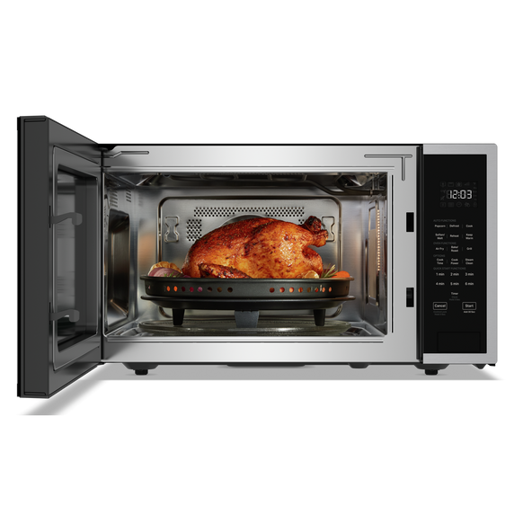 KitchenAid® 1.5 Cu. Ft. Countertop Microwave with Air Fry Function KMCS522PPS