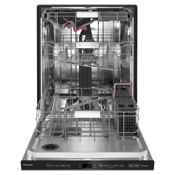 Kitchenaid® 44 dBA Dishwasher in PrintShield™ Finish with FreeFlex™ Third Rack KDPM604KBS