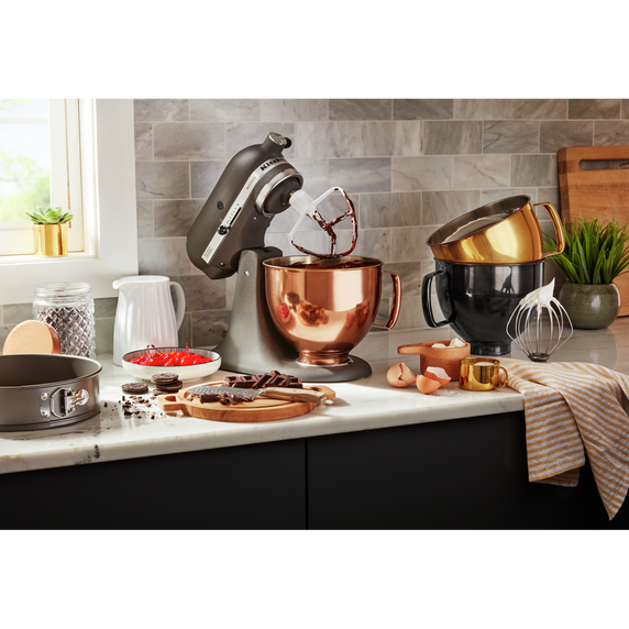 Kitchenaid® 5 Quart Tilt-Head Metallic Finish Stainless Steel Bowl KSM5SSBRB