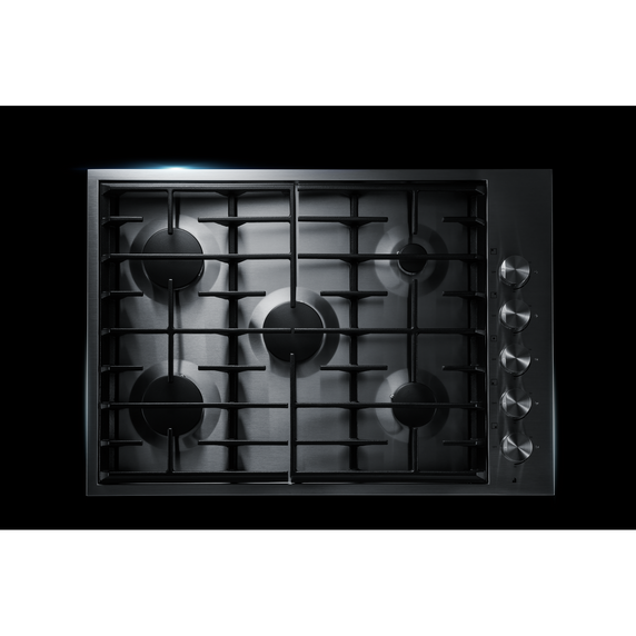 Jennair® Euro-Style 30 5-Burner Gas Cooktop JGC7530BS