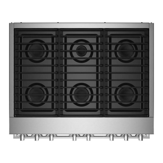 Jennair® 36" NOIR™ Dual-Fuel Professional-Style Range JDRP436HM