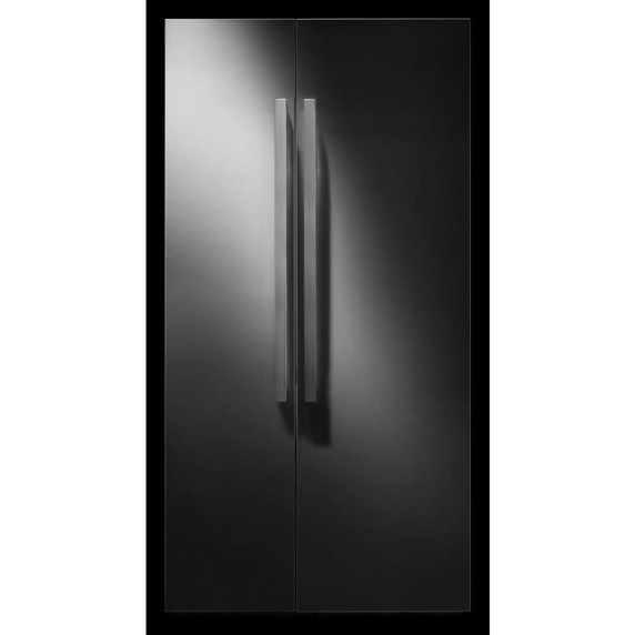 Jennair® Noir™ 42" (106.7 cm) Fully Integrated Built-In Side-by-Side Refrigerator Panel-Kit JBSFS42NHM