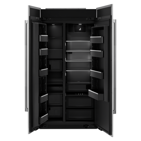 Jennair® Panel-Ready 42 Built-In Side-By-Side Refrigerator JBSFS42NMX