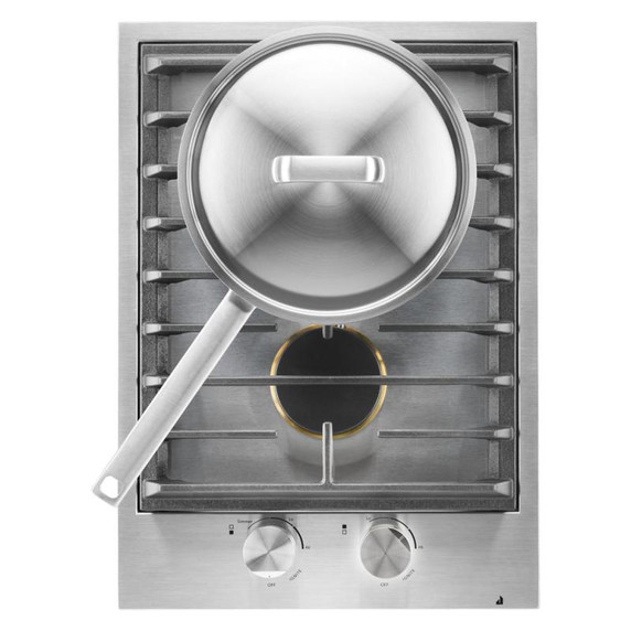 Jennair® 15” 2-Burner Gas Cooktop JGC3215GS Jennair® 15” 2-Burner Gas Cooktop JGC3215GS