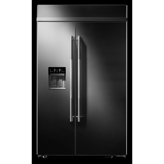 Jennair® RISE™ 48" Built-In Side-By-Side Refrigerator with External Ice and Water Dispenser JBSS48E22L