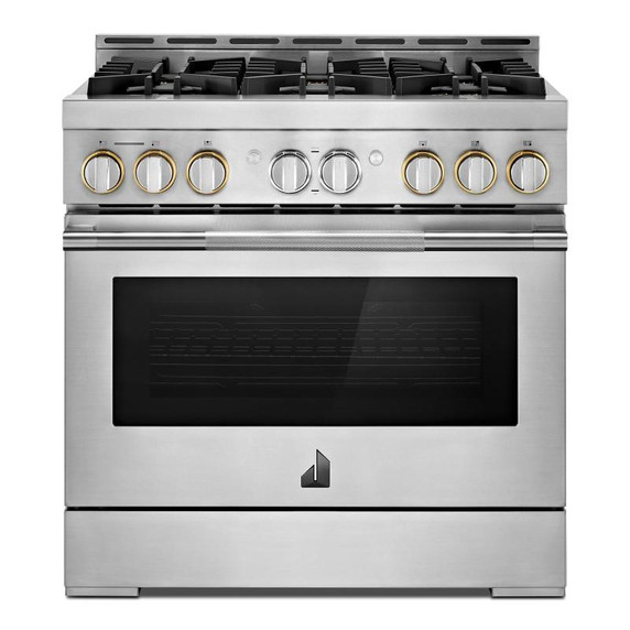 Jennair® 36" RISE™ Gas Professional-Style Range JGRP436HL Jennair® 36" RISE™ Gas Professional-Style Range JGRP436HL