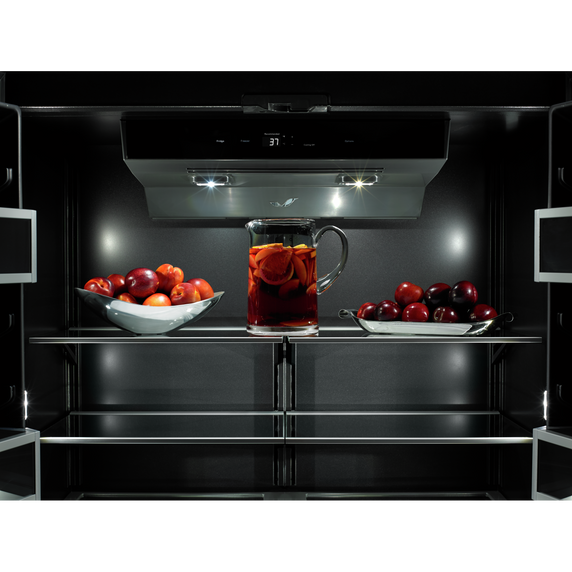 Jenn-Air® 36” Fully Integrated Built-In Bottom-Freezer Refrigerator (Left-Hand Door Swing) JB36NXFXLE