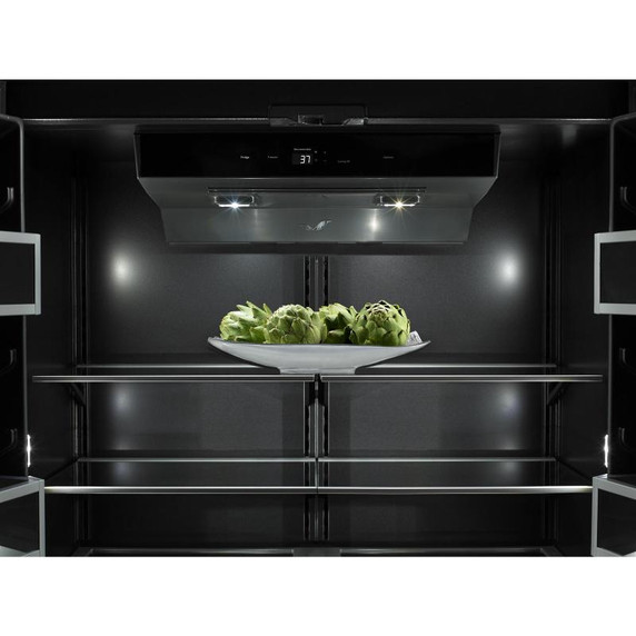 Jenn-Air® 36” Fully Integrated Built-In Bottom-Freezer Refrigerator (Left-Hand Door Swing) JB36NXFXLE