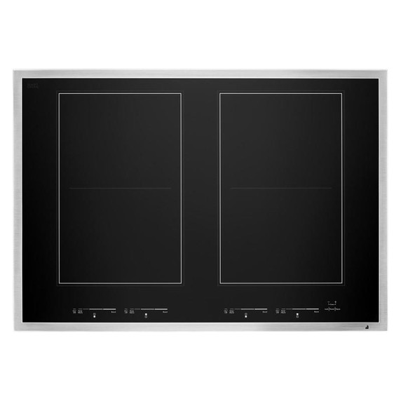 Jennair® 30" Lustre Stainless Induction Flex Cooktop JIC4730HS
